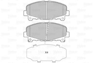 VALEO Brake Pads 601351 - Brake Pads