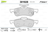 VALEO Brake Pads 301028 - Brake Pads