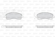 VALEO Brake Pads 872238 - Brake Pads