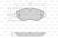 VALEO Brake Pads 872229 - Brake Pads