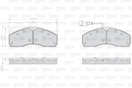 VALEO Brake Pads 873160 - Brake Pads