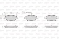 VALEO Brake Pads 872705 - Brake Pads