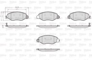 VALEO Brake Pads 873577 - Brake Pads