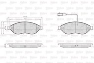 VALEO Brake Pads 872468 - Brake Pads