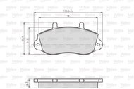 VALEO Brake Pads 872302 - Brake Pads