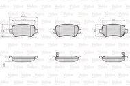VALEO Brake Pads 872417 - Brake Pads