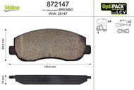 VALEO Brake Pads 872147 - Brake Pads