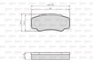 VALEO Brake Pads 872921 - Brake Pads