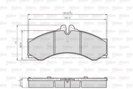 VALEO Brake Pads 872076 - Brake Pads