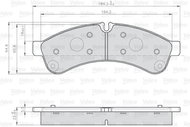 VALEO Brake Pads 872231 - Brake Pads