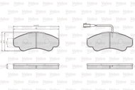 VALEO Brake Pads 872919 - Brake Pads