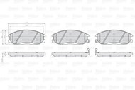 VALEO Brake Pads 872569 - Brake Pads