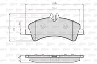 VALEO Brake Pads 873190 - Brake Pads