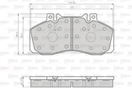 VALEO Brake Pads 872835 - Brake Pads