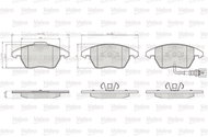 VALEO Brake Pads 872587 - Brake Pads
