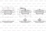 VALEO Brake Pads 872367 - Brake Pads