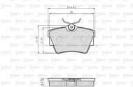 VALEO Brake Pads 872748 - Brake Pads