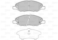 VALEO Brake Pads 601404 - Brake Pads