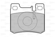 VALEO Brake Pads 601411 - Brake Pads