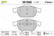 VALEO Brake Pads 301566 - Brake Pads