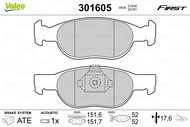 VALEO Brake Pads 301605 - Brake Pads