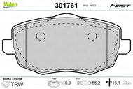VALEO Brake Pads 301761 - Brake Pads