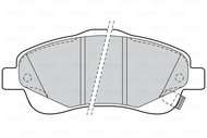 VALEO Brake Pads 301665 - Brake Pads