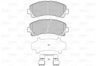 VALEO Brake Pads 601332 - Brake Pads