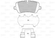 VALEO Brake Pads 601360 - Brake Pads