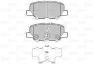 VALEO Brake Pads 601361 - Brake Pads
