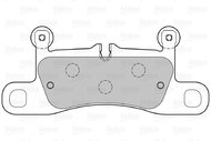 VALEO Brake Pads 601387 - Brake Pads