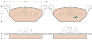 TRW Brake Pads GDB1984 - Brake Pads