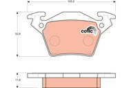 TRW Brake Pads GDB1408 - Brake Pads