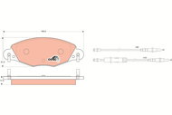 TRW Brake Pads GDB1449 - Brake Pads
