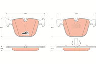 TRW Brake Pads GDB1502 - Brake Pads