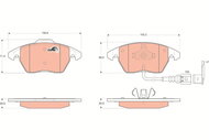 TRW Brake Pads GDB1550 - Brake Pads