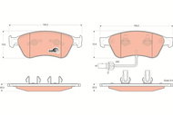TRW Brake Pads GDB1553 - Brake Pads