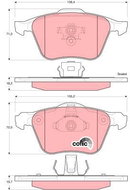 TRW Brake Pads GDB1576 - Brake Pads