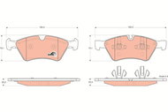 TRW Brake Pads GDB1642 - Brake Pads