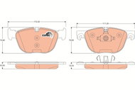 TRW Brake Pads GDB1726 - Brake Pads