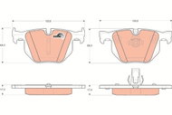 TRW Brake Pads GDB1727 - Brake Pads