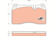 TRW Brake Pads GDB1743 - Brake Pads