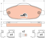 TRW Brake Pads GDB1761 - Brake Pads