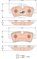 TRW Brake Pads GDB1766 - Brake Pads