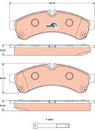 TRW Brake Pads GDB1780 - Brake Pads
