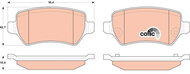 TRW Brake Pads GDB1831 - Brake Pads