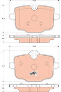 TRW Brake Pads GDB1869 - Brake Pads