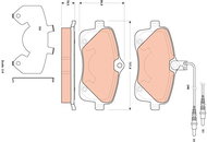 TRW Brake Pads GDB1895 - Brake Pads