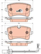TRW Brake Pads GDB1902 - Brake Pads