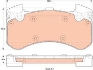 TRW Brake Pads GDB1911 - Brake Pads